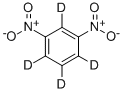 structure of CAS# 54247-05-1, 1,3-Dinitrobenzene-D4;1,2,3,5-Tetradeuterio-4,6-Dinitro-Benzene;389366_Aldrich;1,3-Dinitrobenzene-D4