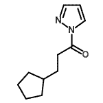 CAS#: 543708-61-8， 3-Cyclopentyl-1-(1H-Pyrazol-1-Yl)-1-Propanone