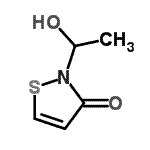 CAS 登录号：543740-44-9， 2-(1-羟基乙基)-1,2-噻唑-3(2H)-酮