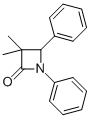 CAS#: 5438-81-3， 1,4-Diphenyl-3,3-Dimethylazetidine-2-One
