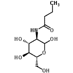 CAS#: 5441-12-3， 2-(Butyrylamino)-2-Deoxy-D-Glucopyranose