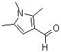 structure of CAS# 5449-87-6, 1,2,5-Trimethyl-1H-Pyrrole-3-Carbaldehyde;1,2,5-Trimethyl-3-Pyrrolecarboxaldehyde;Zinc00336276;1,2,5-Trimethyl-1H-Pyrrole-3-Carbaldehyde
