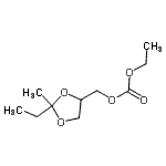 CAS#: 545517-68-8， Ethyl (2-Ethyl-2-Methyl-1,3-Dioxolan-4-Yl)Methyl Carbonate