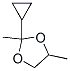 CAS#: 5458-21-9， 2-Cyclopropyl-2,4-Dimethyl-1,3-Dioxolane