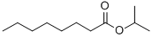 structure of CAS# 5458-59-3, n-Caprylic Acid Isopropyl Ester;Isopropyl Octanoate;Octanoic Acid Isopropyl Ester;Caprylic Acid Isopropyl Ester