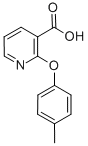 结构式 CAS# 54629-15-1, 2-(4-甲基苯氧基)烟酸
