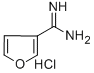 structure of CAS# 54649-21-7, 3-Furancarboximidamide Hydrochloride;3-Furancarboximidamide Hydrochloride, Tech;Furan-3-Carboxamidine Hydrochloride, Tech;Furan-3-Carboximidamide Hydrochloride 97%