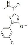 CAS#: 54708-68-8， 1-(3-Chlorophenyl)-5-Methoxy-3-(N-Methylcarbamoyl)Pyrazole