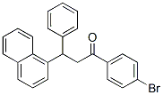 CAS#: 5472-05-9， 1-(4-Bromophenyl)-3-(1-Naphthalenyl)-3-Phenyl-1-Propanone