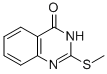 结构式 CAS# 54855-81-1, 2-(甲硫基)-4(3H)-喹唑啉酮