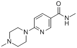 CAS#: 54864-91-4， N-Methyl-6-(4-Methyl-Piperazin-1-Yl)-Nicotinamide