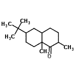 CAS 登录号：54869-06-6， 2,8A-二甲基-6-(2-甲基-2-丙基)八氢-1(2H)-萘酮