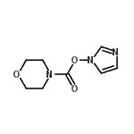 CAS 登录号：548767-52-8， 4-[(1H-咪唑-1-基氧基)羰基]吗啉