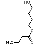 结构式 CAS# 55011-60-4, 4-羟基丁基丁酸酯