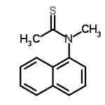 CAS#: 55145-23-8， N-Methyl-N-(1-Naphthyl)Ethanethioamide