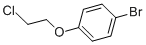 structure of CAS# 55162-34-0, 4-Bromophenyl 2-Chloroethyl Ether;4-Bromophenyl 2-Chloroethyl Ether;Benzene, 1-Bromo-4-(2-Chloroethoxy)-;Ai3-07826