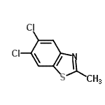 CAS#: 55202-19-2， 5,6-Dichloro-2-Methyl-1,3-Benzothiazole