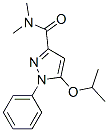 CAS#: 55228-56-3， N,N-Dimethyl-5-Isopropoxy-1-Phenyl-1H-Pyrazole-3-Carboxamide