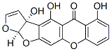 CAS 登录号：55256-56-9， (3aR,12aR)-3a,12alpha-二氢-3a,4,6-三羟基-5H-呋喃并[3',2':4,5]呋喃并[3,2-b]氧杂蒽-5-酮
