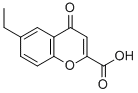 structure of CAS# 5527-91-3, 6-Ethylchromone-2-Carboxylic Acid;6-ETHYL-4-OXO-4H-CHROMENE-2-CARBOXYLIC ACID;6-ETHYLCHROMONE-2-CARBOXYLIC ACID