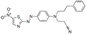 CAS#: 55296-90-7， 3-[[4-[(5-Nitrothiazol-2-Yl)Azo]Phenyl](3-Phenylpropyl)Amino]Propiononitrile
