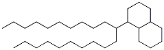 CAS 登录号：55320-00-8， 1-(1-癸基十一烷基)十氢萘