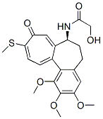 CAS#: 55340-60-8， 2-Hydroxy-N-[(7S)-1,2,3-Trimethoxy-10-Methylsulfanyl-9-Oxo-6,7-Dihydro-5H-Benzo[d]Heptalen-7-Yl]Acetamide