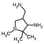 CAS#: 55372-62-8， 4-(Aminomethyl)-1,2,2-Trimethyl-3-Pyrrolidinamine