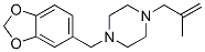 CAS#: 55436-36-7， 1-(2-Methylallyl)-4-(3,4-Methylenedioxybenzyl)Piperazine