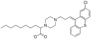 CAS#: 55501-05-8， 2-[4-[3-(2-Chloro-9H-Thioxanthen-9-Ylidene)Propyl]Piperazinyl] Decanoate