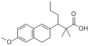 CAS#: 55620-97-8， alpha,alpha-Dimethyl-6-methoxy-beta-propyl-3,4-dihydro-2-naphthalenepropionic acid