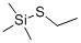 structure of CAS# 5573-62-6, (Ethylthio)Trimethylsilane;(Ethylthio)Trimethylsilane, Technical Grade;(ETHYLTHIO)TRIMETHYLSILANE, TECH., 90%;(ETHYLTHIO)TRIMETHYLSILANE TECH 90%