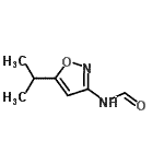 CAS 登录号：55809-15-9， N-(5-异丙基-1,2-恶唑-3-基)甲酰胺