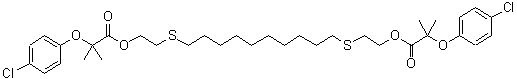 CAS#: 55837-28-0， Tiafibrate
