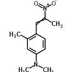 CAS#: 55875-42-8， N,N,3-Trimethyl-4-(2-Nitro-1-Propen-1-Yl)Aniline