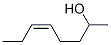 CAS 登录号：55968-41-7， (Z)-辛-5-烯-2-醇