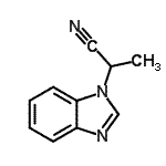 CAS#: 55982-94-0， 2-(1H-Benzimidazol-1-Yl)Propanenitrile
