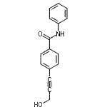 CAS#: 562103-29-1， 4-(3-Hydroxy-1-Propyn-1-Yl)-N-Phenylbenzamide