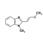 CAS#: 56228-39-8， 2-[(E)-2-Methoxyvinyl]-1-Methyl-1H-Benzimidazole