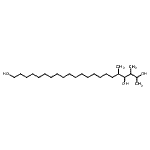 CAS#: 56324-80-2， 18,20-Dimethyl-1,19,21-Docosanetriol