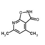 CAS 登录号：56366-97-3， 4,6-二甲基[1,2]恶唑并[5,4-b]吡啶-3(2H)-酮