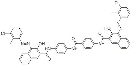 CAS#: 56418-72-5， 4-[(3-Chloro-2-Methylphenyl)Azo]-N-[4-[[[4-[[[4-[(3-Chloro-2-Methylphenyl)Azo]-3-Hydroxy-2-Naphthyl]Carbonyl]Amino]Phenyl]Amino]Carbonyl]Phenyl]-3-Hydroxynaphthalene-2-Carboxamide