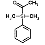 CAS#: 56583-95-0， 1-[Dimethyl(Phenyl)Silyl]Ethanone