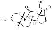 CAS#: 566-03-0， 5-B-Pregnane-3-alpha-21-Diol-11-20-Dione