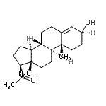 CAS#: 566-66-5， 1-[(3S,8S,9S,10R,13S,14S,17S)-3-Hydroxy-10,13-Dimethyl-2,3,6,7,8,9,11,12,14,15,16,17-Dodecahydro-1H-Cyclopenta[a]Phenanthren-17-Yl]Ethanone