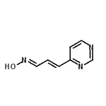 CAS#: 56604-77-4， (1E,2E)-N-Hydroxy-3-(4-Pyrimidinyl)-2-Propen-1-Imine