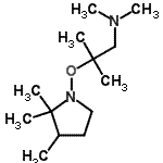 CAS#: 56630-75-2， N,N,2-Trimethyl-2-[(2,2,3-Trimethyl-1-Pyrrolidinyl)Oxy]-1-Propanamine