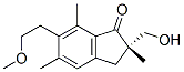 CAS#: 56670-45-2， (S)-2,3-Dihydro-2-(Hydroxymethyl)-6-(2-Methoxyethyl)-2,5,7 -Trimethyl-1H-Inden-1-One