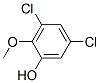 CAS 登录号：56680-89-8， 3,5-二氯-2-甲氧基苯酚