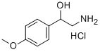 structure of CAS# 56766-24-6, 2-Hydroxy-2-(4-Methoxyphenyl)Ethylamine Hydrochloride;2-HYDROXY-2-(4-METHOXYPHENYL)ETHYLAMINE HYDROCHLORIDE;2-AMINO-1-(4-METHOXYPHENYL)ETHANOL HYDROCHLORIDE;2-HYDROXY-2-(4-METHOXYPHENYL)ETHYLAMINE HCL